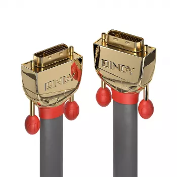 Lindy 15 m DVI-D Dual Link kabelis, Gold Line