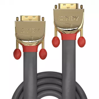 Lindy 15 m DVI-D Dual Link kabelis, Gold Line