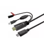 USB kabelis Vivolink PROUSBCHDMIUSBB5-CHARGE 5 m ātrā uzlāde