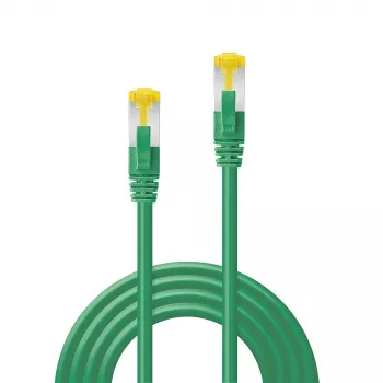 Lindy 15m RJ45 S/FTP LSZH kabelis, zaļš
