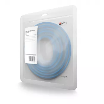 Tīkla kabelis Lindy RJ-45/RJ-45 Cat6 0.3m Zils S/FTP (S-STP)