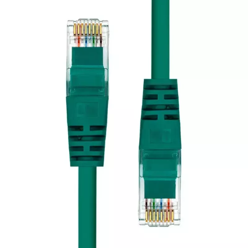 Tīkla kabelis ProXtend CAT5e U/UTP RJ-45 vīrišķais 5M zaļš