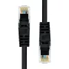 Tīkla vads ProXtend CAT5e U/UTP CCA PVC Melns 0.25m