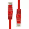 Tīkla kabelis ProXtend CAT5e U/UTP CCA PVC sarkans 0.5m