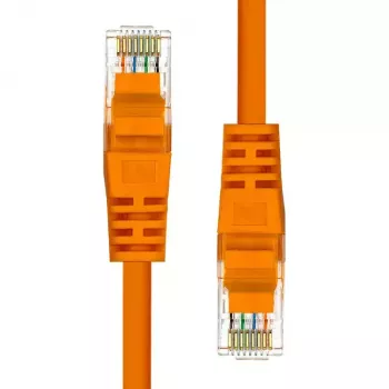 Tīkla kabelis ProXtend CAT5e U/UTP CCA PVC oranžs 7m