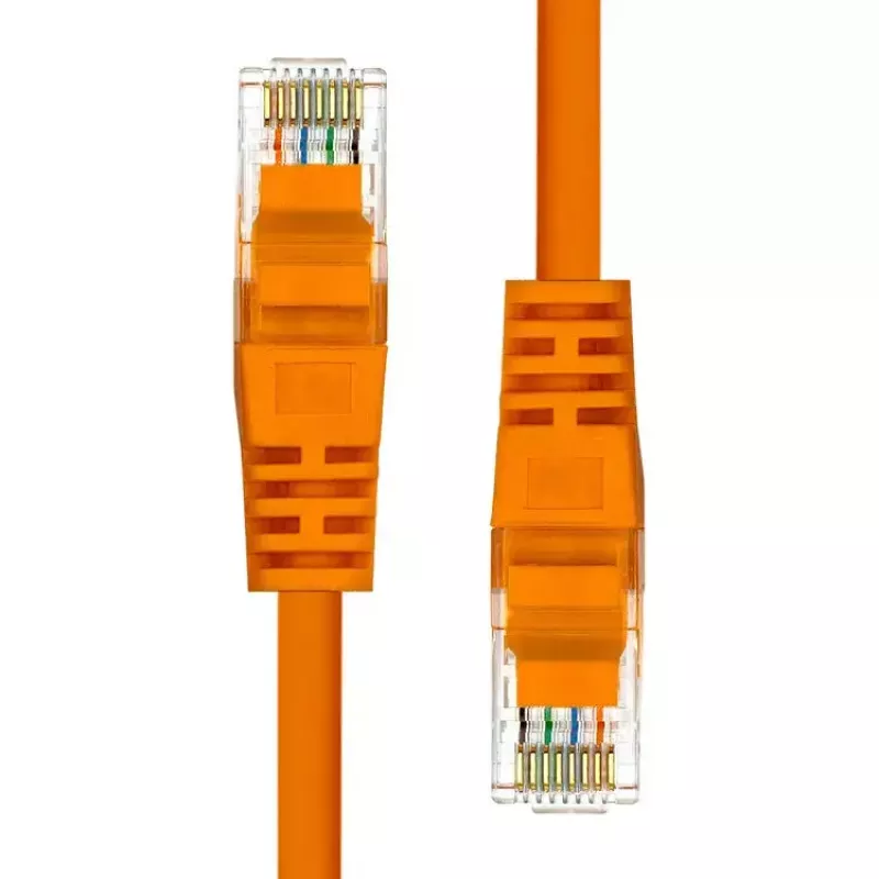 Tīkla kabelis ProXtend CAT5e U/UTP CCA PVC oranžs 3 m RJ-45 vīr./vīr.