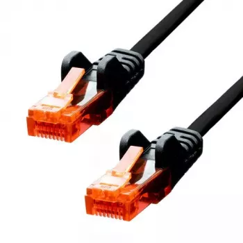 Ethernet kabelis ProXtend CAT6 RJ-45 7M Melns