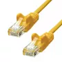 Tīkla kabelis ProXtend CAT5e U/UTP RJ-45 Vīrišķais 3M Dzeltens