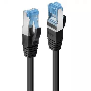Lindy 47186 tīkla kabelis Melns 30 m Cat6a S/FTP (S-STP)