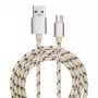 USB kabelis Garbot C-05-10194 1m USB A Micro-USB B zelta krāsā