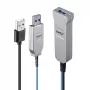 Lindy 30 m optiskās šķiedras USB 3.0 kabelis