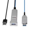 Lindy 30 m optiskās šķiedras USB 3.0 kabelis