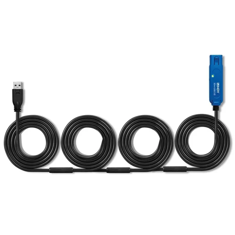 Lindy 30m USB 3.0 Active Extension Pro USB A uz USB A 5 Gbit/s