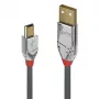 Lindy 7,5 m USB 2.0 Type A–Mini-B kabelis, Cromo Line