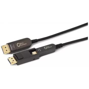Microconnect DP-MMG-5000MBV1.4OP DisplayPort kabelis 50 m melns
