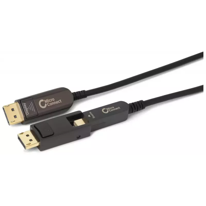 Microconnect DP-MMG-5000MBV1.4OP DisplayPort kabelis 50 m melns