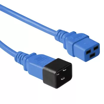 Microconnect PE2019B3 strāvas kabelis zils 3 m C20 savienotājs C19 savienotājs