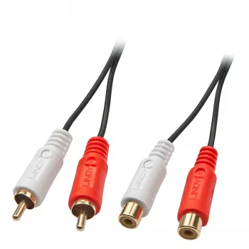 Lindy 2m Premium Phono uz Phono pagarinātāja kabelis