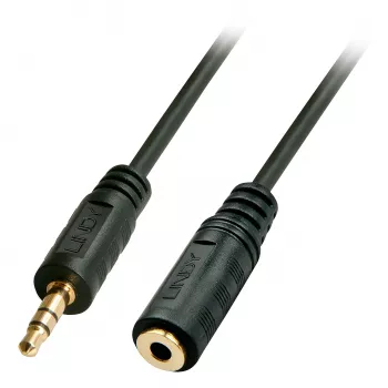 Lindy 5m Premium Audio 3.5mm Jack pagarinātāja kabelis