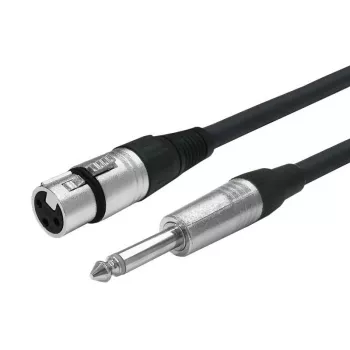 Vivolink PROAUDXLRFJACK1 audio kabelis 1 m XLR 6,35 mm melns