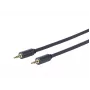 Vivolink PROMJ2 audio kabelis 2 m 3.5mm Melns