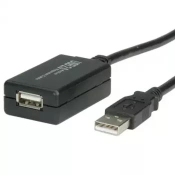 USB 2.0 pagarinātāja kabelis VALUE 12m ar retranslatoru