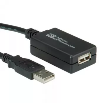 USB 2.0 pagarinātāja kabelis VALUE 12m ar retranslatoru