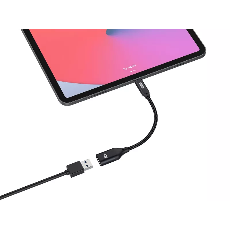 Conceptronic ABBY18B USB 3.2 Gen 2 uz USB-A OTG adapteris