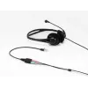 Equip RJ9 uz 3,5 mm austiņu audio adapteris, melns, 0,25 m