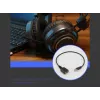 Equip RJ9 uz 3,5 mm austiņu audio adapteris, melns, 0,25 m