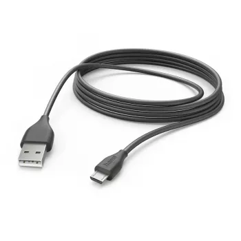 Hama 00201588 USB kabelis USB 2.0 3 m USB A Micro‑USB B Melns