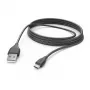 Hama 00201588 USB kabelis USB 2.0 3 m USB A Micro‑USB B Melns