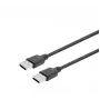 Vivolink PROUSBAA15 USB kabelis USB 2.0 15 m USB A melns