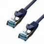 Ethernet kabelis ProXtend CAT6A RJ-45 S/FTP 0,75 m zils