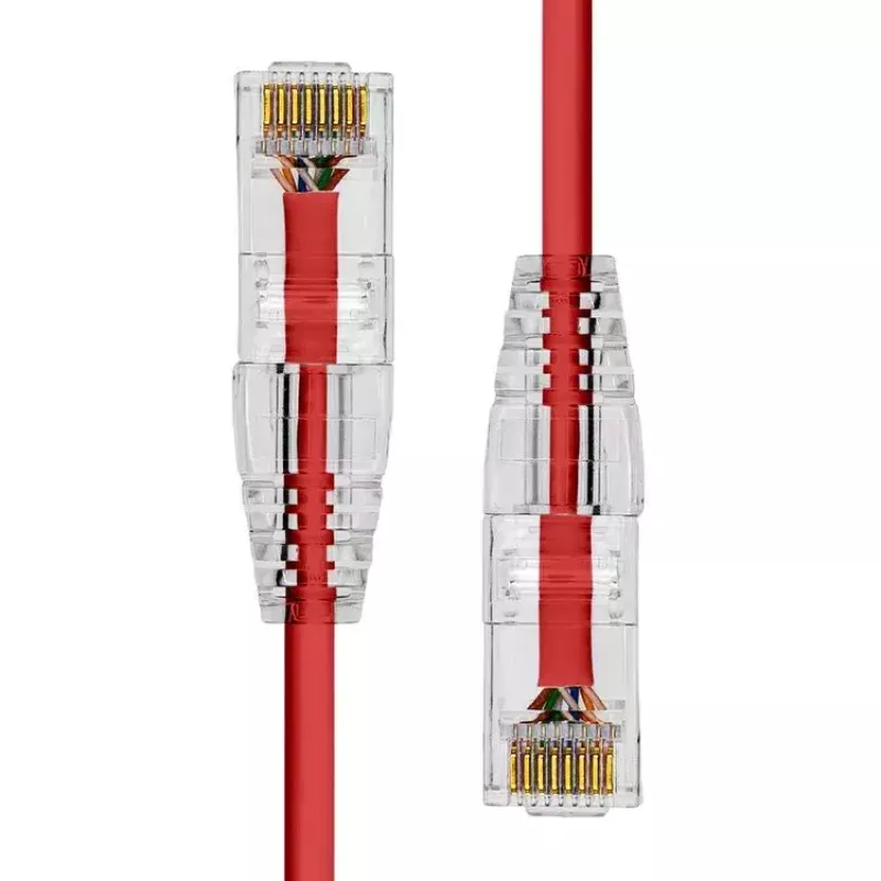 Ethernet kabelis ProXtend Ultra plāns CAT6 RJ-45 4M Red