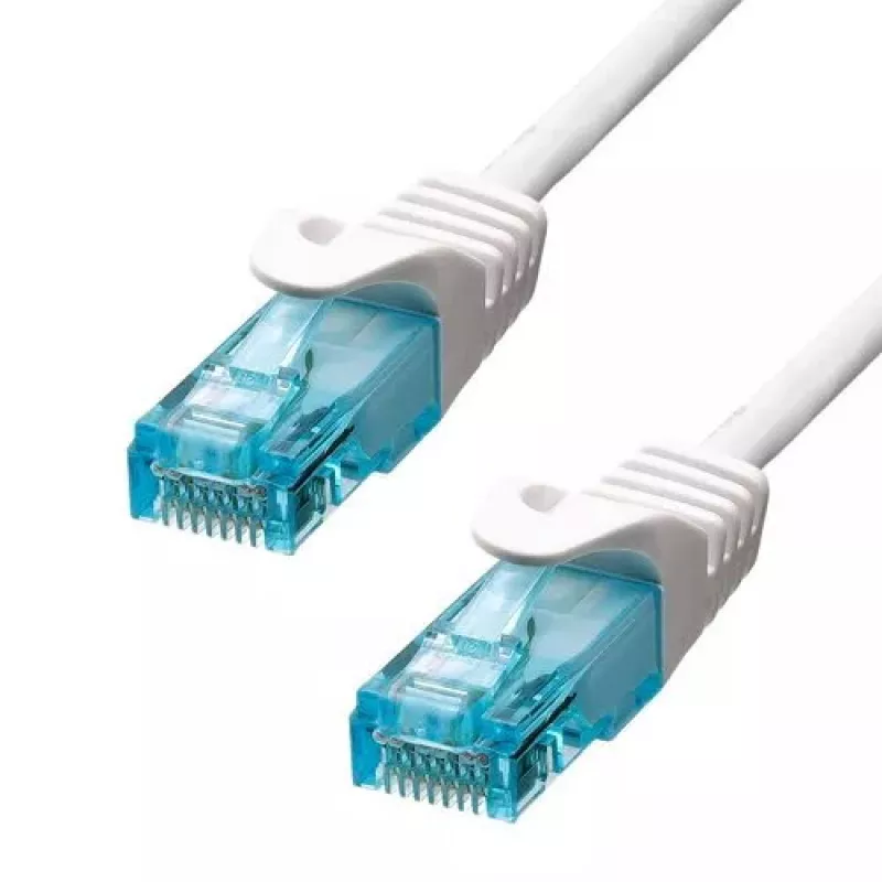 Ethernet kabelis ProXtend CAT6A RJ-45 U/UTP 7m Balts