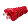 MicroConnect CONB65R spriegojuma atvieglošanas uzmava Cat5e/Cat6/Cat6A kabeļiem līdz 6,5 mm, sarkana