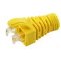 MicroConnect CONB65Y sprieguma atslogošanas apvalks Cat5e/Cat6/Cat6A kabeļiem līdz 6,5 mm, dzeltens