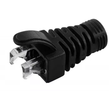 MicroConnect CONB65S spriegojuma atvieglošanas uzmava Cat5e/Cat6/Cat6A kabeļiem līdz 6,5 mm, pelēka