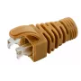 MicroConnect CONB65O stresa samazināšanas uzmava Cat5e/Cat6/Cat6A kabeļiem līdz 6,5 mm, oranža