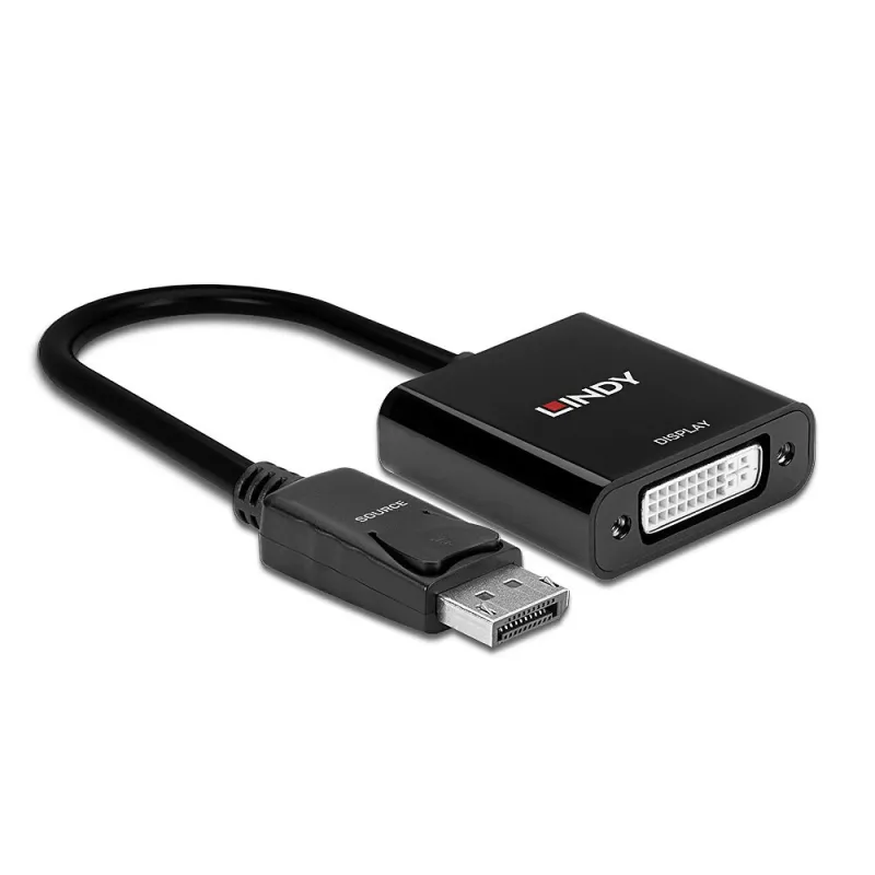 Aktīvais video pārveidotājs Lindy DisplayPort 1.2 uz DVI 41734