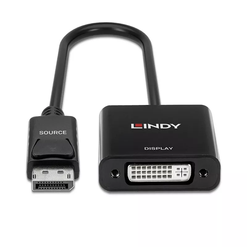 Aktīvais video pārveidotājs Lindy DisplayPort 1.2 uz DVI 41734