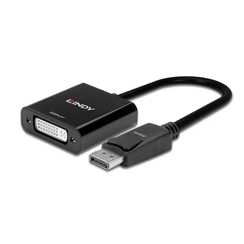 Aktīvais video pārveidotājs Lindy DisplayPort 1.2 uz DVI 41734