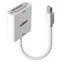 Lindy Mini DisplayPort–DVI pārveidotājs 0,18 m Mini DisplayPort DVI-I