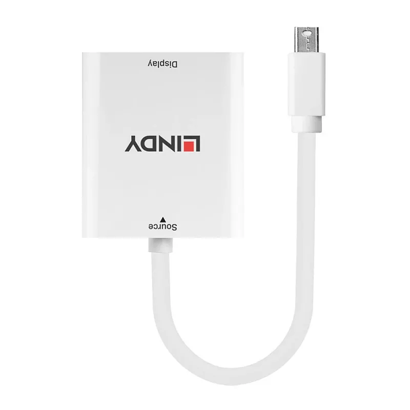Lindy Mini DisplayPort 1.2 uz HDMI 2.0 18G aktīvais pārveidotājs