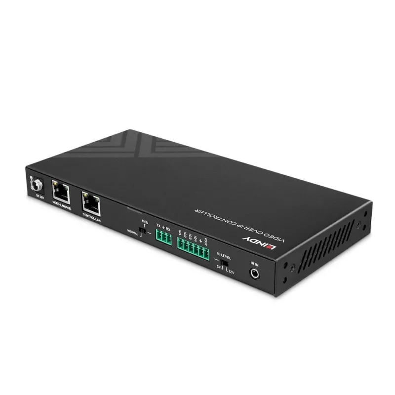 AV retranslators Lindy 4K30 HDMI un USB over IP sistēmas kontrolieris 3840 x 2160 pikseļi