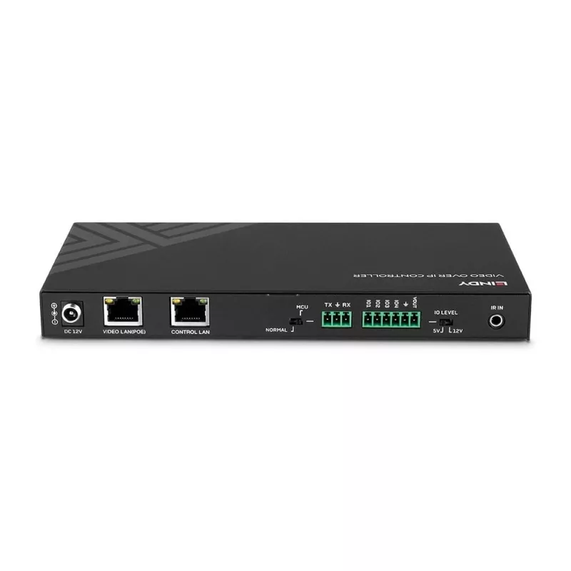 AV retranslators Lindy 4K30 HDMI un USB over IP sistēmas kontrolieris 3840 x 2160 pikseļi
