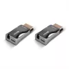 AV raidītājs un uztvērējs Lindy 300m optiskās šķiedras HDMI 4K60