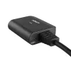Lindy 2 Port HDMI 4K60 Splitter kabelis Melns 3840x2160