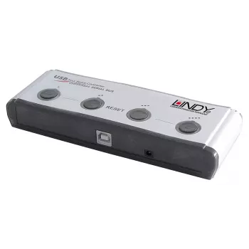 USB uz 4 portu seriālo pārveidotāju Lindy 42858